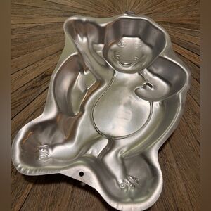 Vintage 1996 Wilton Barney Dinosaur Cake Pan #2105-6713 Lyons Group retro Y2K